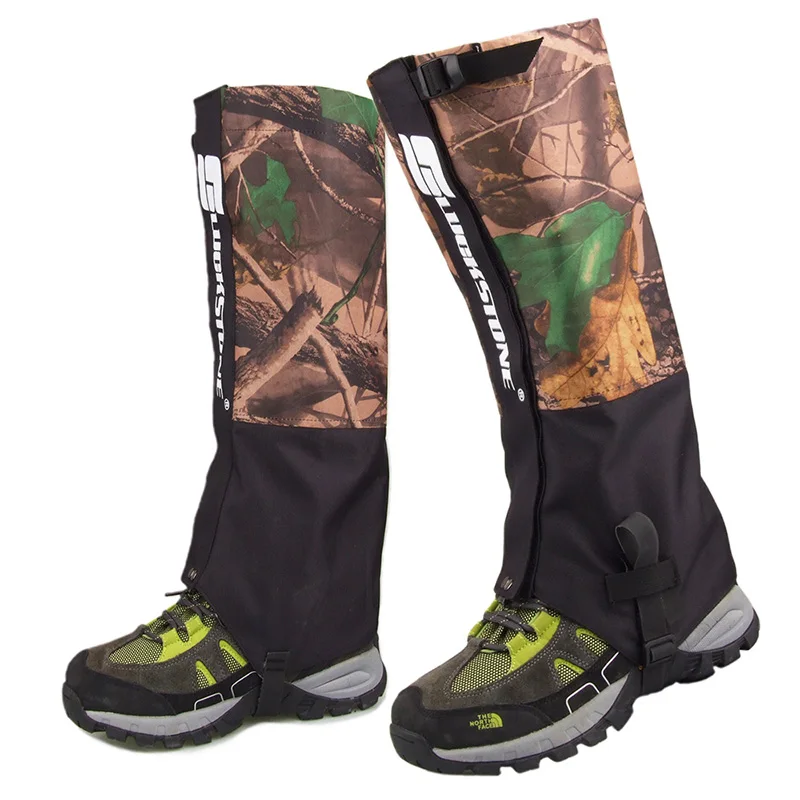 1Pair Hiking Snow Skiing Legging Gaiters Waterproof Leg Protection Guard Cover