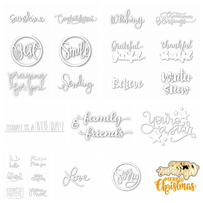 Letter Gather Metal Cutting Dies Stencils For DIY Scrapbooking Decorative Embossing Suit Paper Cards Die Cutting Template 2018
Letter Gather Metal Cutting Dies Stencils For DIY Scrapbooking Decorative Embossing Suit Paper Cards Die Cutting Template 2018