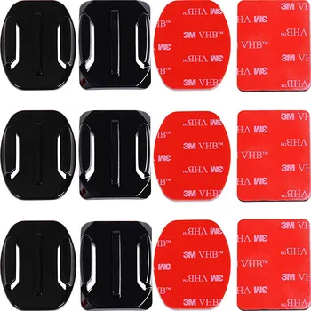 Adhesive Mounts for GoPro Hero 7 6 5 4 SJCAM SJ4000 SJ5000 SJ6 EKEN Yi 4K AKASO Action Cameras Curved/Flat Mount 3M Sticky Pads
Adhesive Mounts for GoPro Hero 7 6 5 4 SJCAM SJ4000 SJ5000 SJ6 EKEN Yi 4K AKASO Action Cameras Curved/Flat Mount 3M Sticky Pads