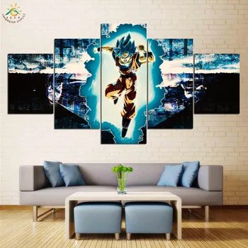 Son Goku Dragon Ball Wall Art HD Prints Canvas Art Painting Modular Picture And Poster Canvas Painting Decoration Home 5 PIECES
Son Goku Dragon Ball Wall Art HD Prints Canvas Art Painting Modular Picture And Poster Canvas Painting Decoration Home 5 PIECES