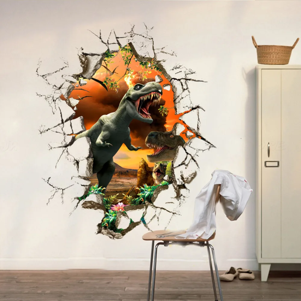 Top 3D Dinosaur Wallpaper Movie Jurassic Park Wall Stickers Home Decor for Guys Room Decal Sticker on Wall
Top 3D Dinosaur Wallpaper Movie Jurassic Park Wall Stickers Home Decor for Guys Room Decal Sticker on Wall
