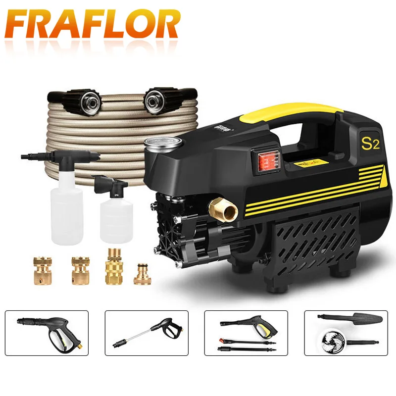 220V-240V Induction Motor 1.4kW 140bar High Pressure Car Washer Big Flow 6.5LPM Self Suction Household Home Use Cleaning Machine
220V-240V Induction Motor 1.4kW 140bar High Pressure Car Washer Big Flow 6.5LPM Self Suction Household Home Use Cleaning Machine