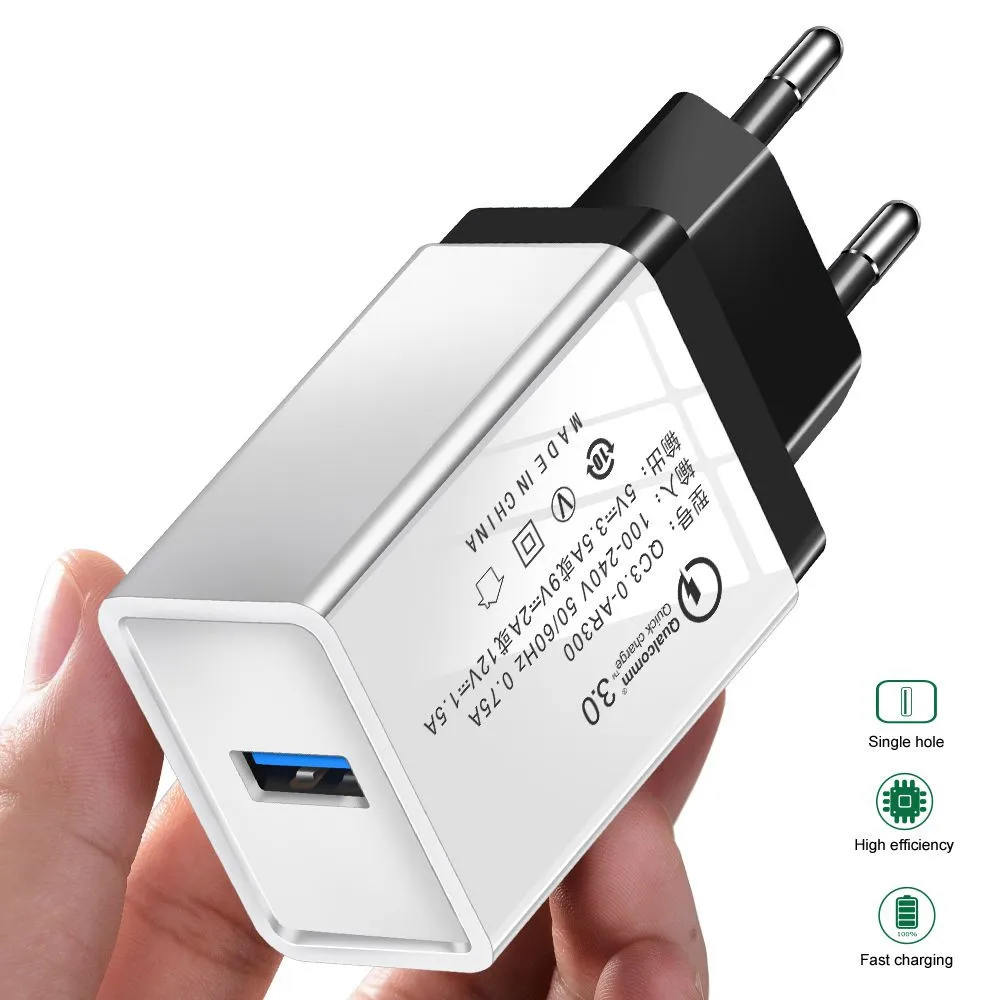 5V 3.5A Quick Charge 3.0 Fast Charging Phone Charger For BLU R1 Plus/Grand Energy Max/Tank Xtreme 4.0 5.0 L3 Travel Wall Adapter
5V 3.5A Quick Charge 3.0 Fast Charging Phone Charger For BLU R1 Plus/Grand Energy Max/Tank Xtreme 4.0 5.0 L3 Travel Wall Adapter