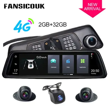 4G 4 Channel Android 2GB RAM ADAS Car DVR 10'' Rearview mirror Camera GPS 1080P Video Recorder Dash Cam With special bracket V9
4G 4 Channel Android 2GB RAM ADAS Car DVR 10'' Rearview mirror Camera GPS 1080P Video Recorder Dash Cam With special bracket V9