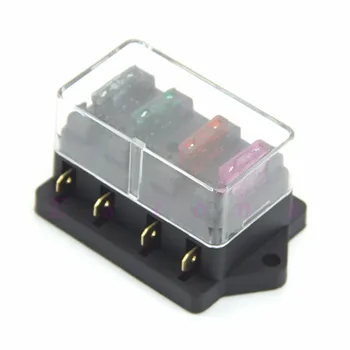 Hot -selling 4 Way Fuse Box Block Fuse Holder Box Car Vehicle Circuit Automotive Blade -W310
Hot -selling 4 Way Fuse Box Block Fuse Holder Box Car Vehicle Circuit Automotive Blade -W310