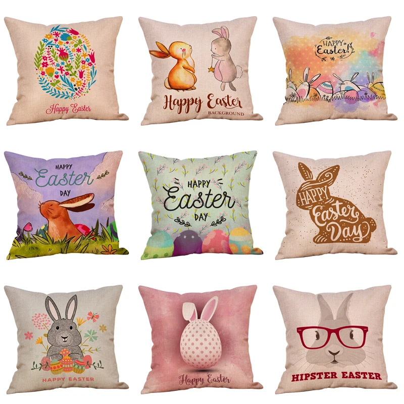 New pillow cases for decorative pillows Easter Bed Home Decoration Festival Pillow Cover Cushion Cover home for Sofa Cojines
New pillow cases for decorative pillows Easter Bed Home Decoration Festival Pillow Cover Cushion Cover home for Sofa Cojines