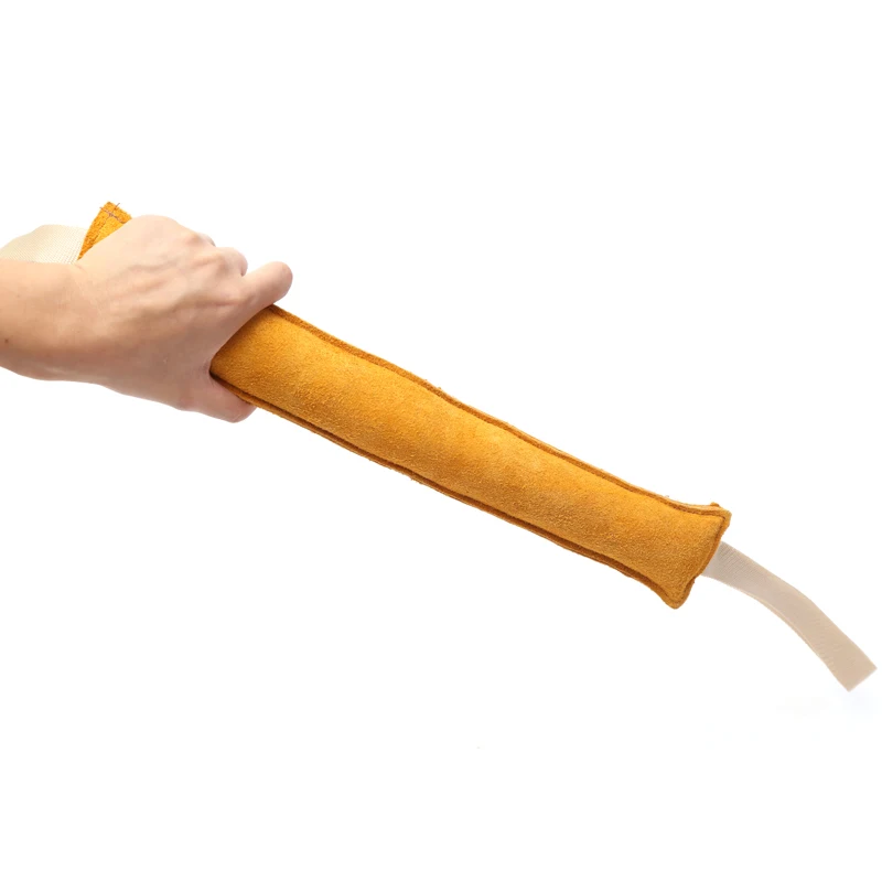 Dog Tug Toys for Biting and Training Durable Cow Genuine Leather Pet Interactive Playing Toy
Dog Tug Toys for Biting and Training Durable Cow Genuine Leather Pet Interactive Playing Toy