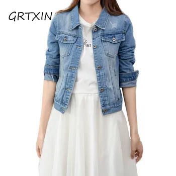 Basic Denim Jacket For Women Casual Casaco Feminino Female Jacket Jean Vintage Dzhinsovki Coat Jackets Harakuju Women Black
Basic Denim Jacket For Women Casual Casaco Feminino Female Jacket Jean Vintage Dzhinsovki Coat Jackets Harakuju Women Black