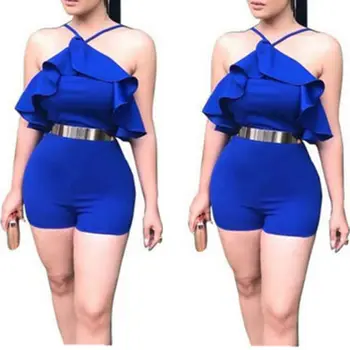 Women Lady Mini Clubwear Playsuit Bodycon Party Jumpsuit Romper Shorts Halter Sleeveless Backless Women Clothing
Women Lady Mini Clubwear Playsuit Bodycon Party Jumpsuit Romper Shorts Halter Sleeveless Backless Women Clothing