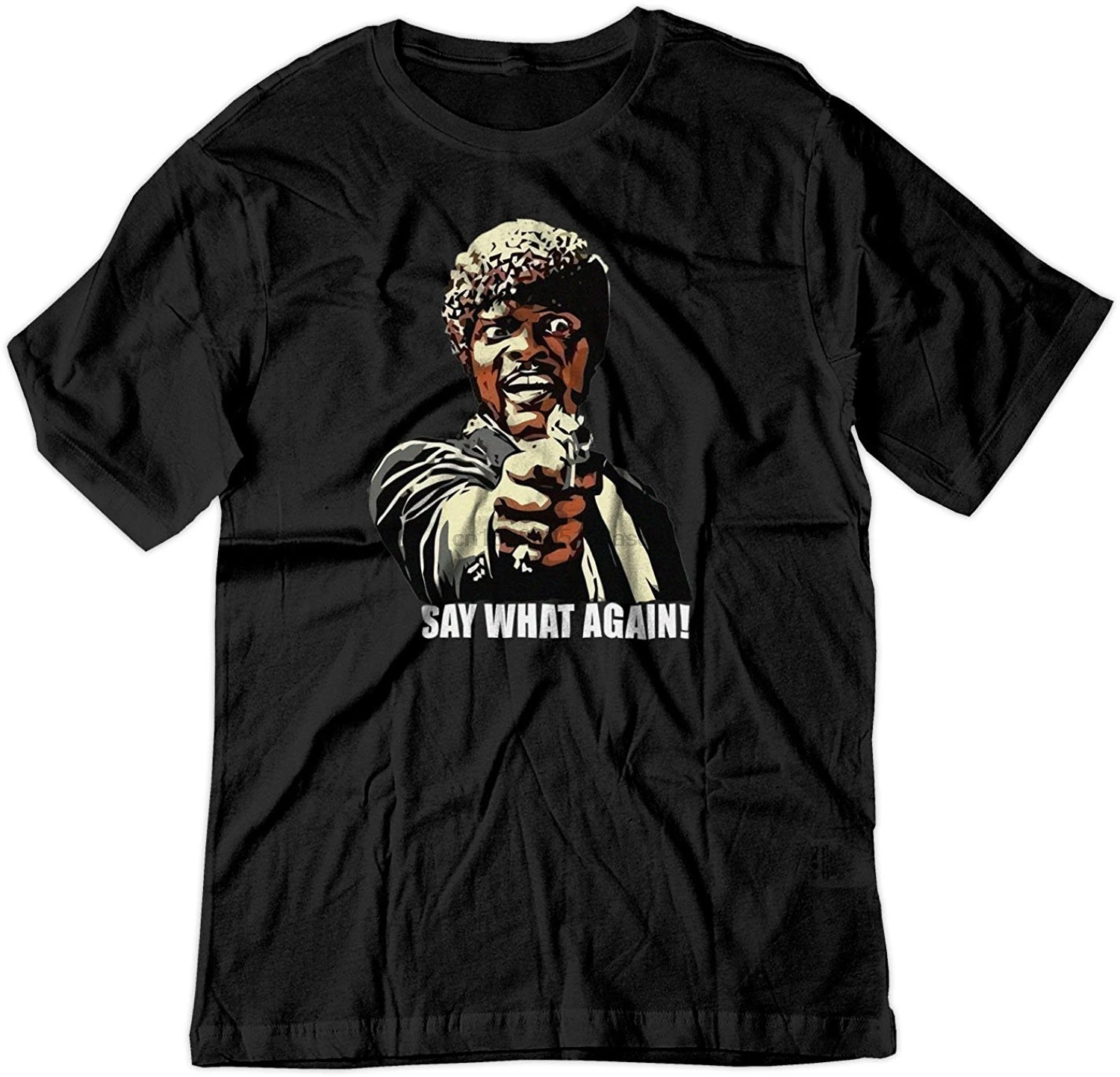2019 summer style Fashion Men Say What Again! Pulp Fiction Jules Samuel L Jackson Shirt Tee shirt
2019 summer style Fashion Men Say What Again! Pulp Fiction Jules Samuel L Jackson Shirt Tee shirt