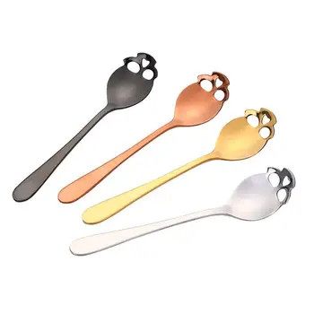 Kitchen Sugar Skull Tea Spoon Suck Stainless Coffee Spoons Dessert Spoon Ice Cream Tableware LX7455
Kitchen Sugar Skull Tea Spoon Suck Stainless Coffee Spoons Dessert Spoon Ice Cream Tableware LX7455