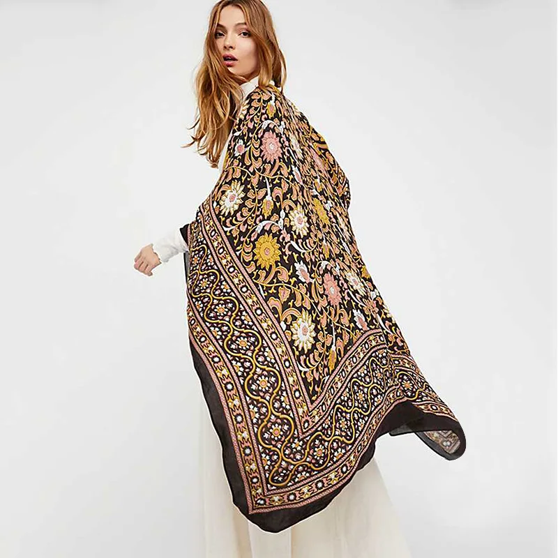 Boho Print Long Kimono Batwing Sleeve Blouse Vintage Women Chiffon Kimono Cardigan Ethnic Outerwear Beachwear Bikini Cover Up
Boho Print Long Kimono Batwing Sleeve Blouse Vintage Women Chiffon Kimono Cardigan Ethnic Outerwear Beachwear Bikini Cover Up