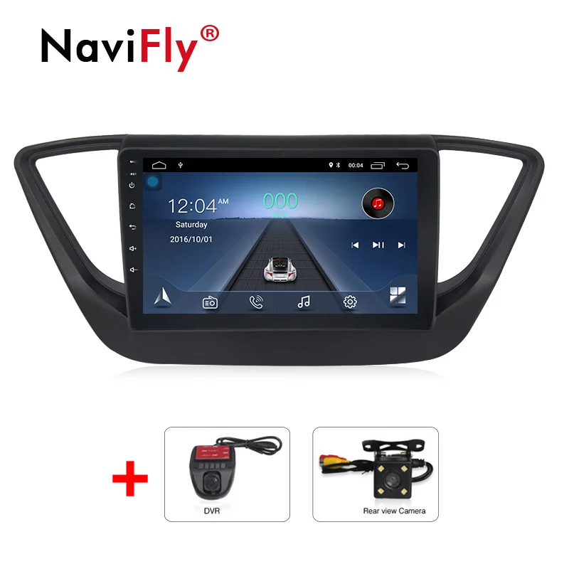 NaviFly 9 inch HD Screen Android 8.1 car gps navigation radio multimedia player for Hyundai Verna Solaris 2017 2018 NO DVD
NaviFly 9 inch HD Screen Android 8.1 car gps navigation radio multimedia player for Hyundai Verna Solaris 2017 2018 NO DVD