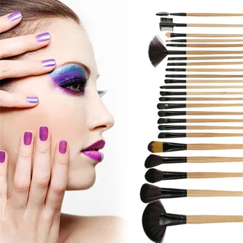24Pcs Makeup Brush Set Cosmetic Make Up Brushes Kit Powder Brush Eyeshadow Eyeliner Eyebrow Brush+ Pouch Bag CaseHK60
24Pcs Makeup Brush Set Cosmetic Make Up Brushes Kit Powder Brush Eyeshadow Eyeliner Eyebrow Brush+ Pouch Bag CaseHK60