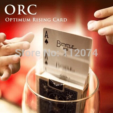 O.R.C.(Optimum Rising Card) Magic Tricks Magician Ultimate Ring Card Magie Close Up Illusion Gimmick Props Accessories
O.R.C.(Optimum Rising Card) Magic Tricks Magician Ultimate Ring Card Magie Close Up Illusion Gimmick Props Accessories