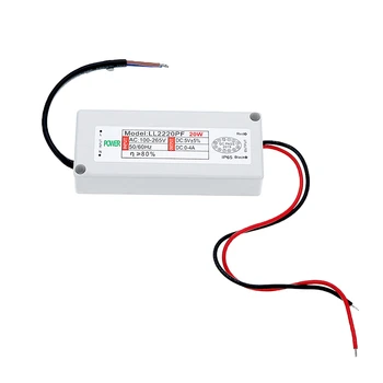 CLAITE AC100-265V To DC5V 4A 20W Non-Waterproof Constant Current Power Supply LED Driver Lighting Trans Formers For LED Power
CLAITE AC100-265V To DC5V 4A 20W Non-Waterproof Constant Current Power Supply LED Driver Lighting Trans Formers For LED Power