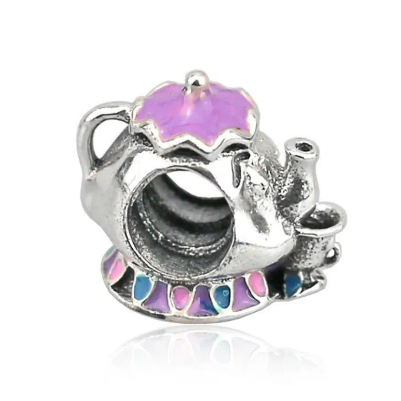 925 sterling silver new DIY beads enamel beauty female and beast movie teapot mother and son Fits Pandora Charm Bracelets
925 sterling silver new DIY beads enamel beauty female and beast movie teapot mother and son Fits Pandora Charm Bracelets