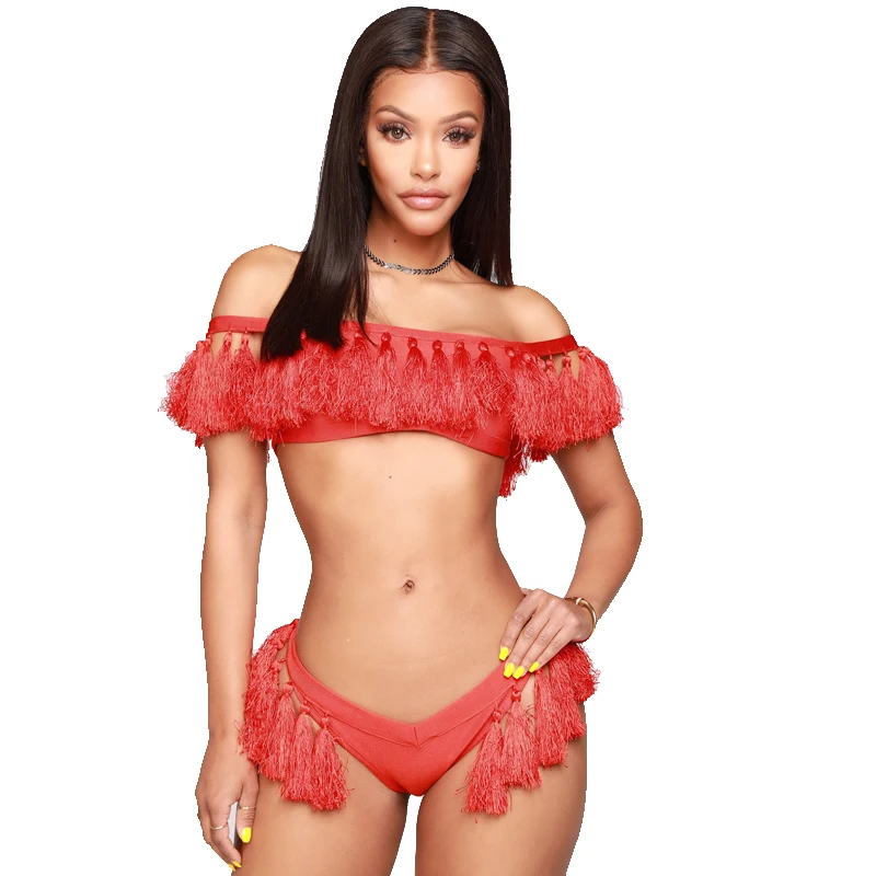 Bikini Swimwear Women Biquini Set Tassels Bra Sexy Bottom Waist Shorts 2019 Push Up Bikini Female Summer Beach Wear Biquini
Bikini Swimwear Women Biquini Set Tassels Bra Sexy Bottom Waist Shorts 2019 Push Up Bikini Female Summer Beach Wear Biquini
