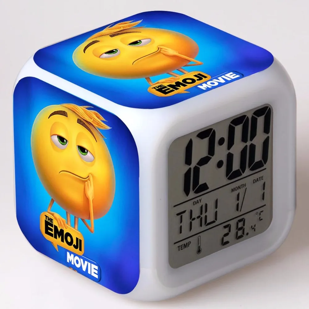 LED 7 Colors Change Emoji movie Alarm Clocks,Digital alarm clocks For Kids Birthday Gift Toy alarm clocks
LED 7 Colors Change Emoji movie Alarm Clocks,Digital alarm clocks For Kids Birthday Gift Toy alarm clocks
