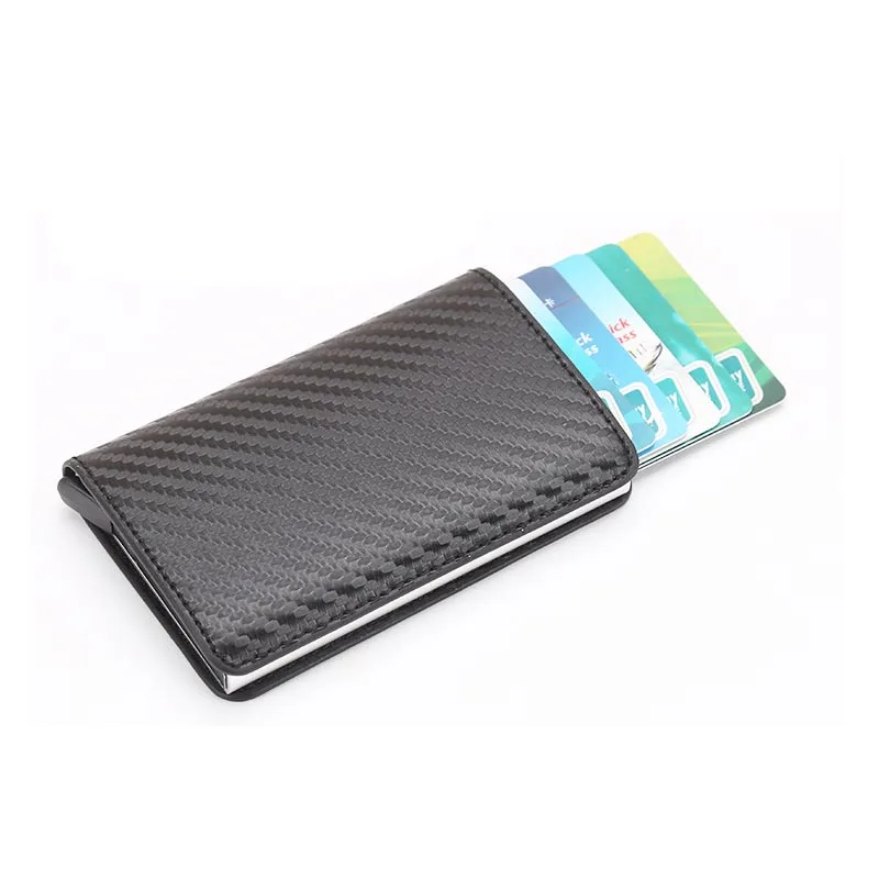 KANDRA RFID Blocking Crazy Horse PU Leather Slim Credit Card Holder Men Alligator Travel Wallet Antitheft Metal ID Card Holder
KANDRA RFID Blocking Crazy Horse PU Leather Slim Credit Card Holder Men Alligator Travel Wallet Antitheft Metal ID Card Holder