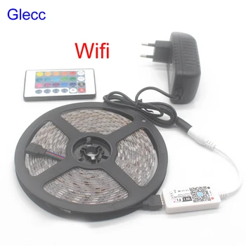 SMD5050 10m 5m 30Leds/m led Tape Waterproof diode ribbon 44K 24k Wifi Controller DC 12V adapter set RGB LED Strip Light
SMD5050 10m 5m 30Leds/m led Tape Waterproof diode ribbon 44K 24k Wifi Controller DC 12V adapter set RGB LED Strip Light