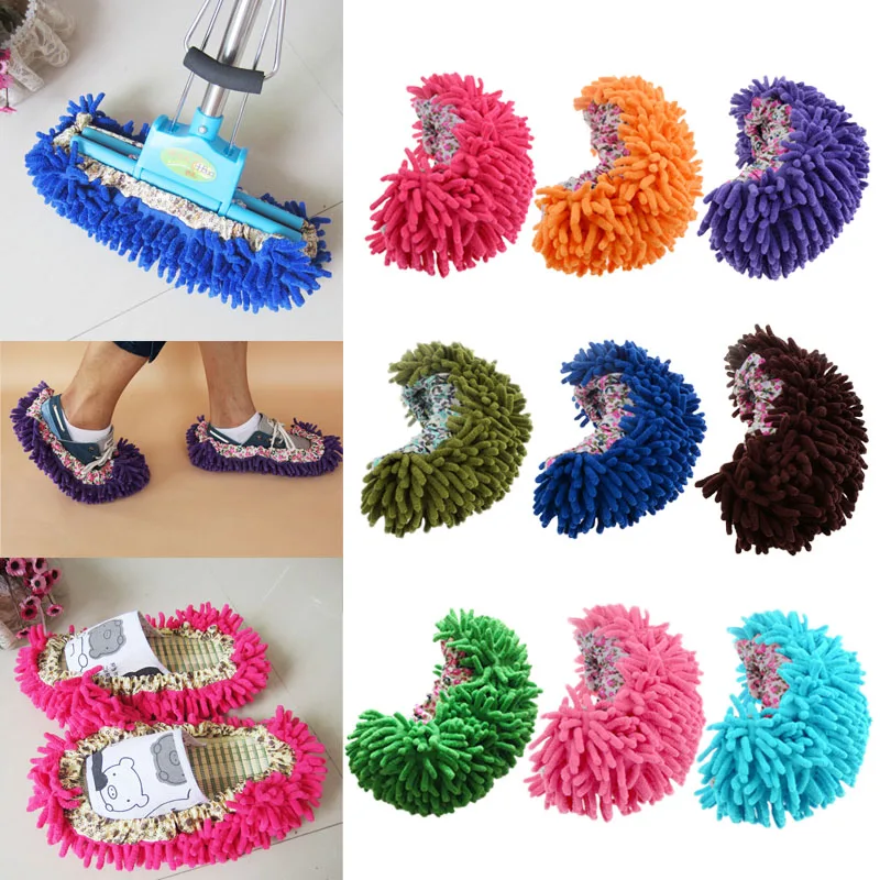 1 Pair Home Mop Sweep Floor Dleaning Duster Cloth Housework Lazy Convenience Soft Slippers Shoes Microfiber Duster Cloth HR
1 Pair Home Mop Sweep Floor Dleaning Duster Cloth Housework Lazy Convenience Soft Slippers Shoes Microfiber Duster Cloth HR