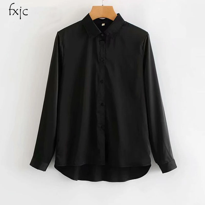 Spring new fashion wild single-breasted embroidery women's long-sleeved shirt female 2019 lapel women's shirt M1693
Spring new fashion wild single-breasted embroidery women's long-sleeved shirt female 2019 lapel women's shirt M1693