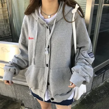 Autumn Jacket Coat Women Casual Winter Hooded Jacket Female Sweater Ladies Cardigan Cute Embroidered chaqueta mujer
Autumn Jacket Coat Women Casual Winter Hooded Jacket Female Sweater Ladies Cardigan Cute Embroidered chaqueta mujer