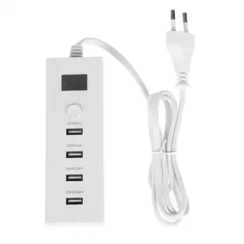 ALLOYSEED USB 4 Port Multifunction Charger Quick Charging 5V 2A Extension Socket EU US plug for phone tablet computers
ALLOYSEED USB 4 Port Multifunction Charger Quick Charging 5V 2A Extension Socket EU US plug for phone tablet computers