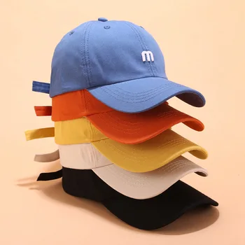Hat women College wind soft sister baseball cap men and women summer outdoor student visor tide m letter embroidery men snapback
Hat women College wind soft sister baseball cap men and women summer outdoor student visor tide m letter embroidery men snapback
