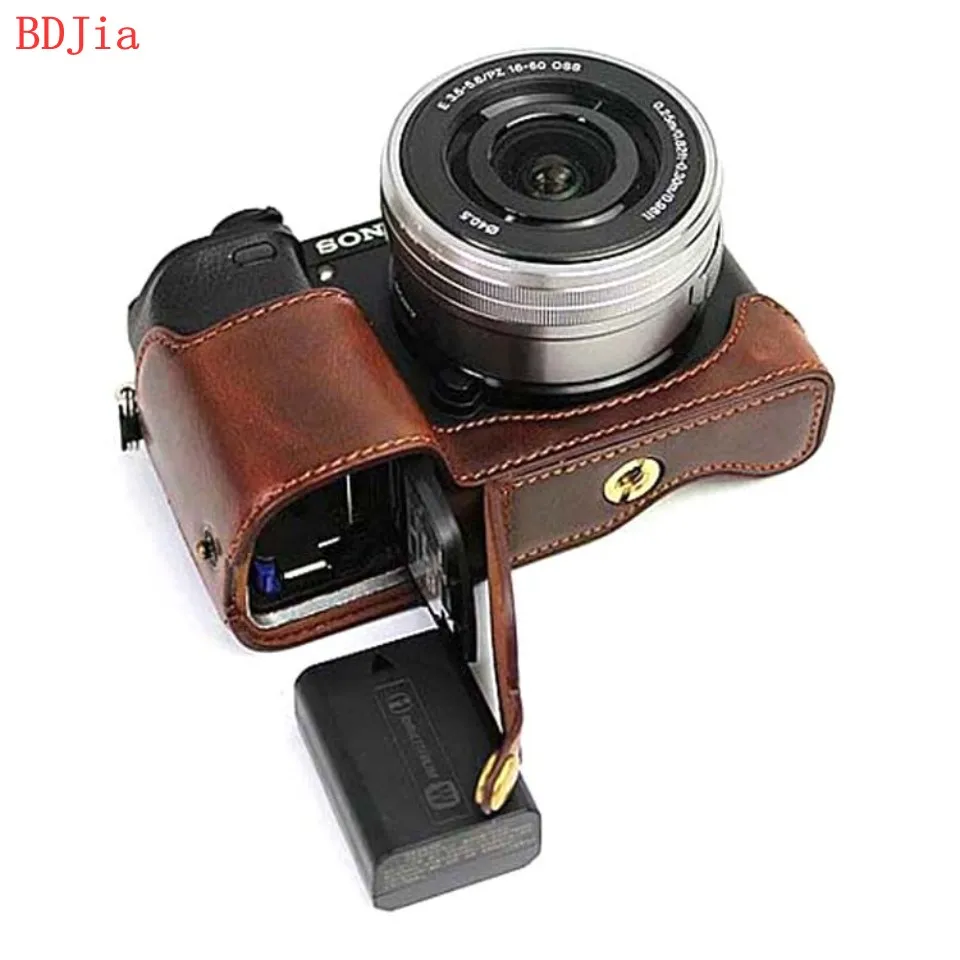 Newest Fashional Camera Bag Case For Sony ILCE-6500 A6500 PU Leather Half Body Set Cover With Battery Opening, Free Shipping
Newest Fashional Camera Bag Case For Sony ILCE-6500 A6500 PU Leather Half Body Set Cover With Battery Opening, Free Shipping