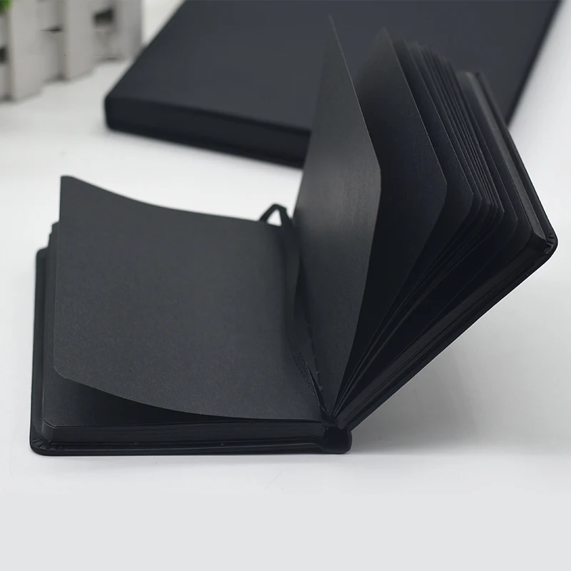 A5 A6 PU Hardcover Pure Black Notebook Diary Book Notepad Blank Page School Office Supply Stationery Papelaria for Men Women Kid
A5 A6 PU Hardcover Pure Black Notebook Diary Book Notepad Blank Page School Office Supply Stationery Papelaria for Men Women Kid