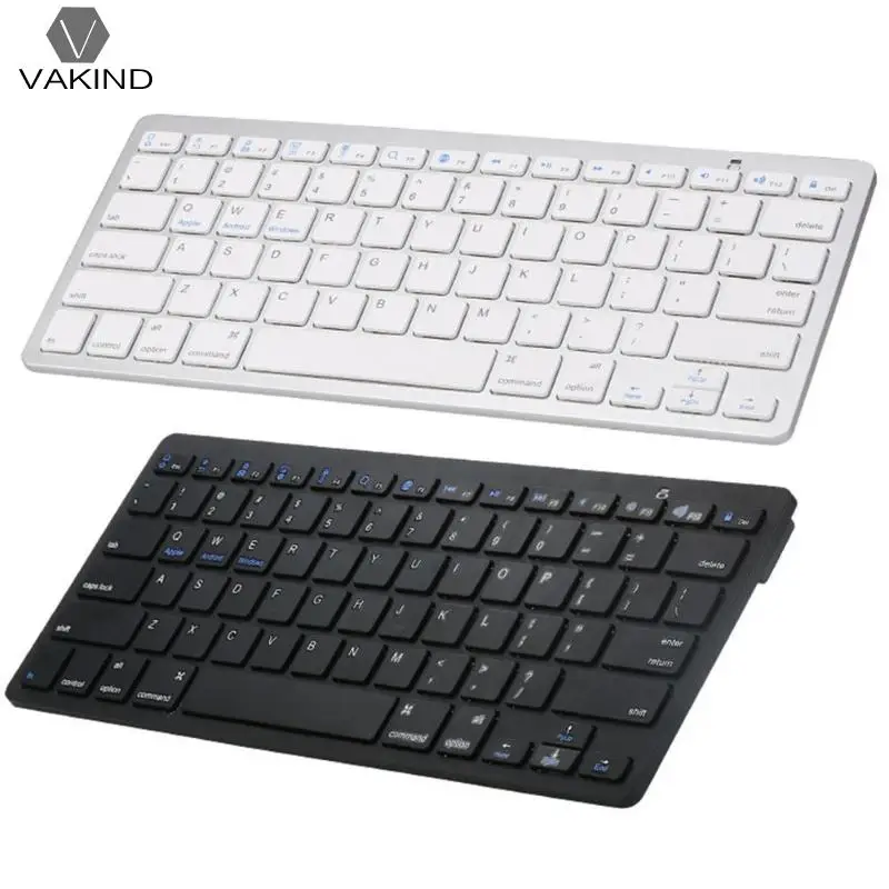 VAKIND Universal Ultra-slim Wireless Bluetooth 3.0 Keyboard 78 Keys Silent Keyboard Teclado Sem Fio for Android Phone/Tablet PC
VAKIND Universal Ultra-slim Wireless Bluetooth 3.0 Keyboard 78 Keys Silent Keyboard Teclado Sem Fio for Android Phone/Tablet PC
