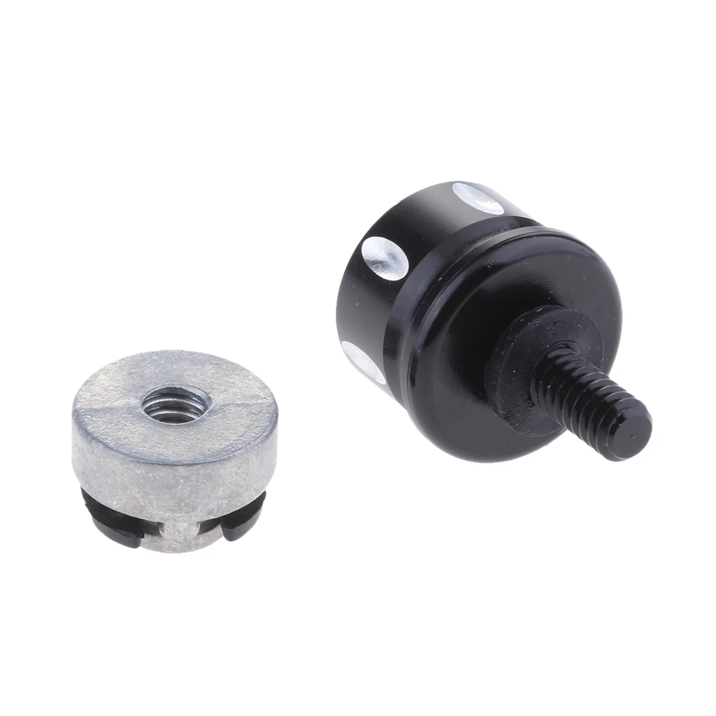 Black Aluminum Seat Mount Bolt Screw Cap Nut For Sportster Widely Used Provide Mounting Point Stronger metal construction Black Aluminum Seat Mount Bolt Screw Cap Nut For Sportster Widely Used Provide Mounting Point Stronger metal construction