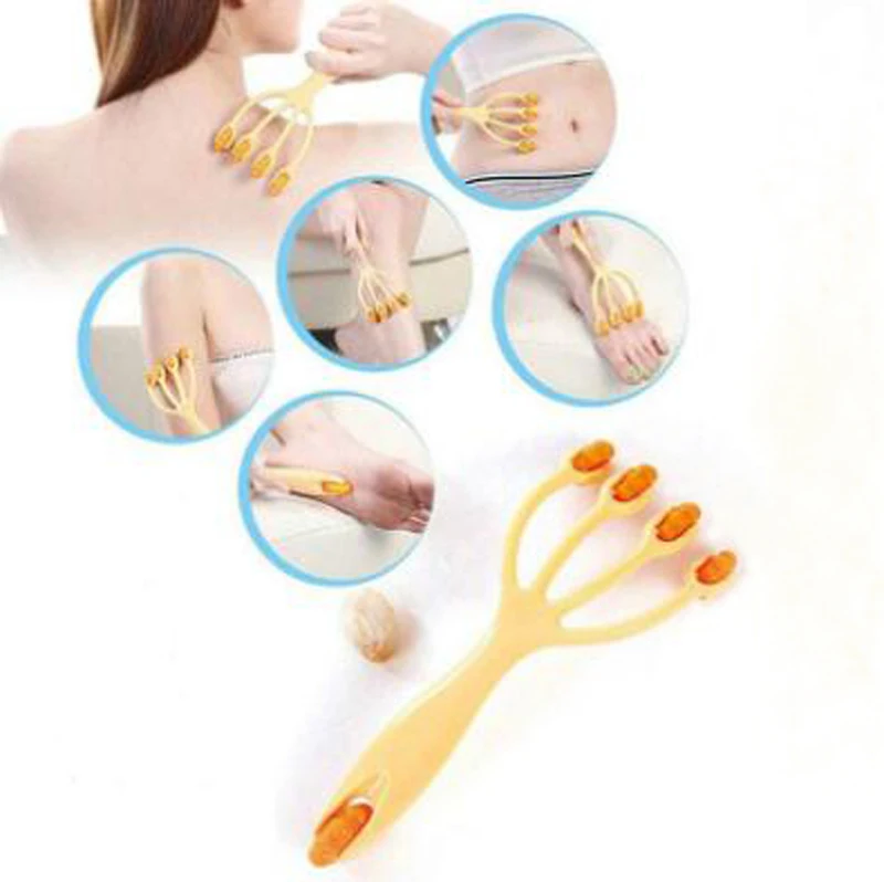 2 PCS Mini Personal Roller Massager Facial Four-Claw Roller Massager Hand foot Neck Head Comfort Massage Relaxation Tool
2 PCS Mini Personal Roller Massager Facial Four-Claw Roller Massager Hand foot Neck Head Comfort Massage Relaxation Tool