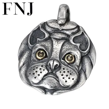 FNJ 925 Silver Dog Pendant Fashion Lucky Animal Flower Hang Original Pure S925 Thai Silver Pendants for Women Jewelry Making
FNJ 925 Silver Dog Pendant Fashion Lucky Animal Flower Hang Original Pure S925 Thai Silver Pendants for Women Jewelry Making
