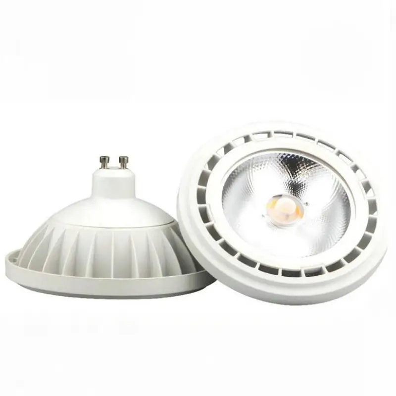 

LED AR111 12W COB LED ES111 QR111 GU10 G53 DC12V or AC85-265V Warm White Cold White Equal to 100w Halogen Lamp