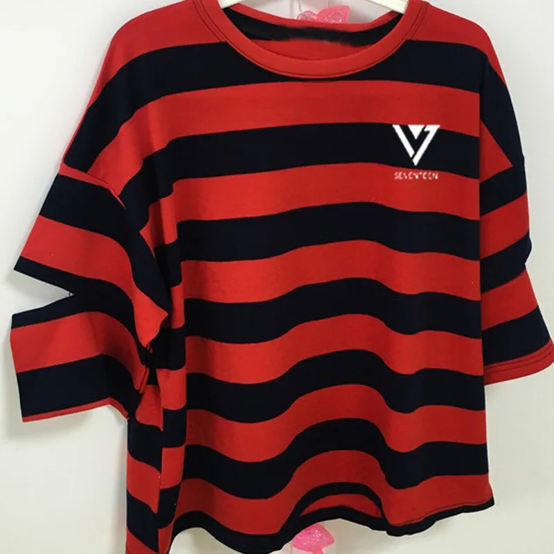 Seventeen Striped T-Shirts 2020 Seventeen Striped T-Shirts 2020