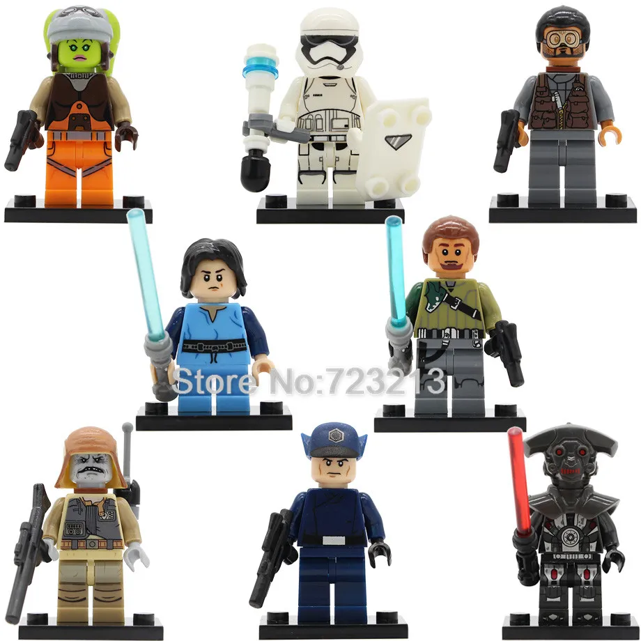 PG8066 Figure Imperial Inquisitor Legoingly Hera Syndulla Kanan Jarrus Bodhi Rook Boba Fett Building Blocks Model Toys
PG8066 Figure Imperial Inquisitor Legoingly Hera Syndulla Kanan Jarrus Bodhi Rook Boba Fett Building Blocks Model Toys