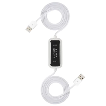 KM Link Cable Keyboard Mouse 2 Port USB Switch File Data Transfer Share Link Cable Sata to Usb
KM Link Cable Keyboard Mouse 2 Port USB Switch File Data Transfer Share Link Cable Sata to Usb