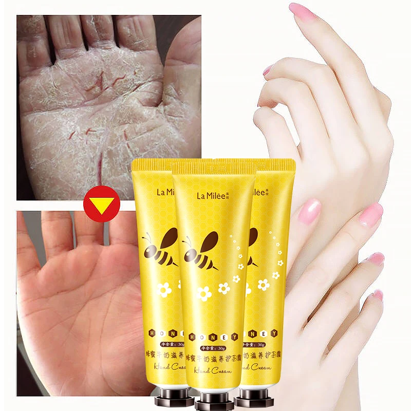 LAMILEE Honey Milk Hand Cream Anti-Dryness Moisturizing Anti-chapping whitening Hand care 30g Hydrating for Winter Repair
LAMILEE Honey Milk Hand Cream Anti-Dryness Moisturizing Anti-chapping whitening Hand care 30g Hydrating for Winter Repair