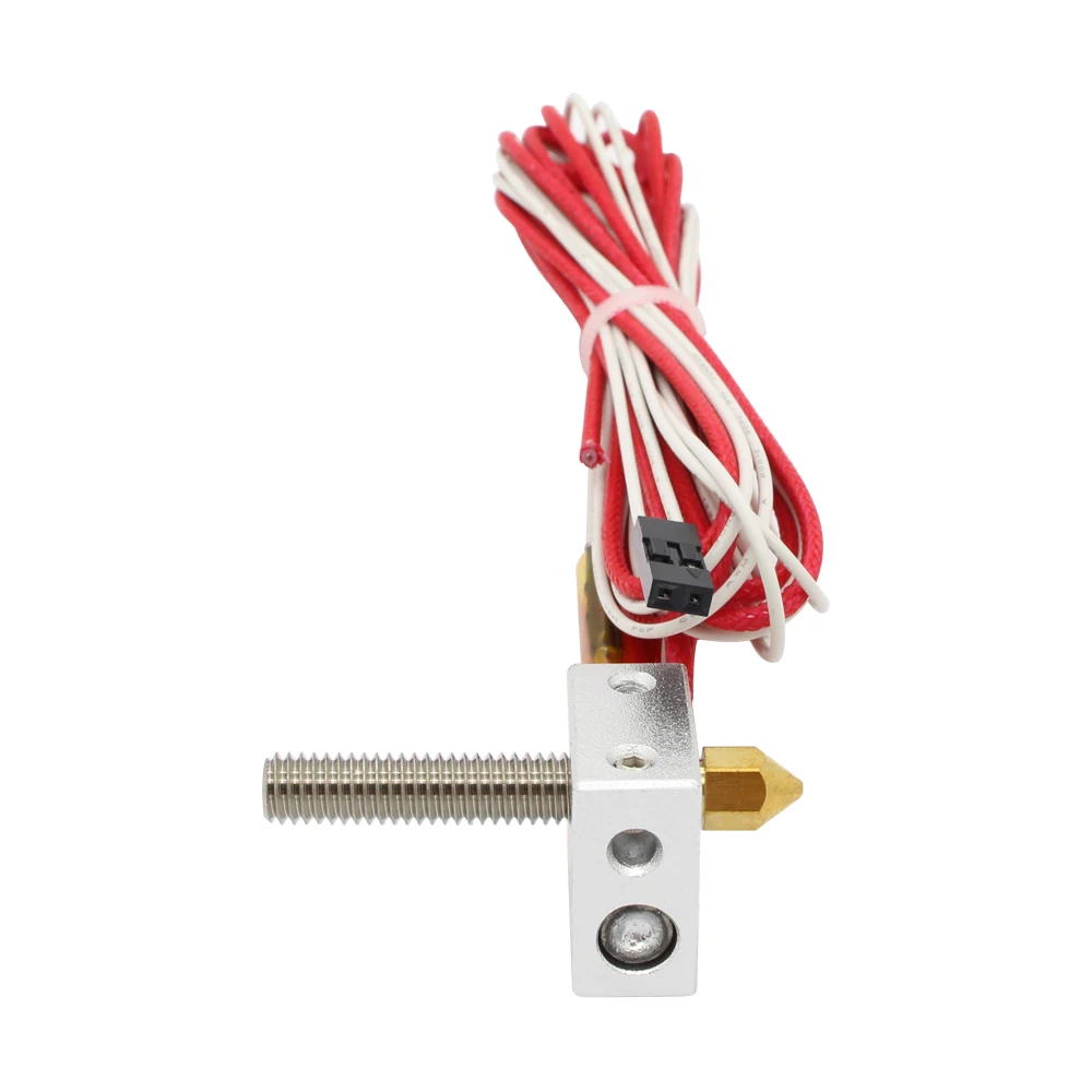 MK8 Extruder Hot End Kit DIY Hot End + Heater Cartridge Aluminum Heat Block 3D Printer Parts 1.75mm 0.4mm
MK8 Extruder Hot End Kit DIY Hot End + Heater Cartridge Aluminum Heat Block 3D Printer Parts 1.75mm 0.4mm