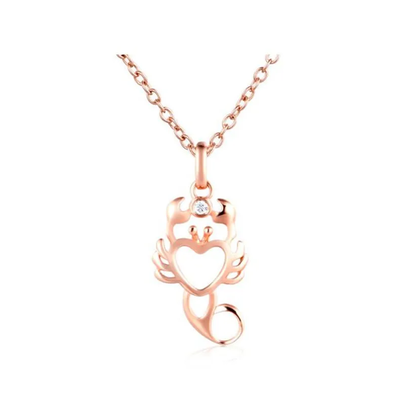 12 Constellation Scorpio Design Necklace Pendant 18K Gold Fashion Jewelry Necklace & Pendants AU750 0.54G
12 Constellation Scorpio Design Necklace Pendant 18K Gold Fashion Jewelry Necklace & Pendants AU750 0.54G