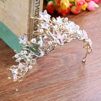 European style of women elegant wedding bride crown shining crystal stars tire lovely pin sweetener hair jewelry gifts
European style of women elegant wedding bride crown shining crystal stars tire lovely pin sweetener hair jewelry gifts