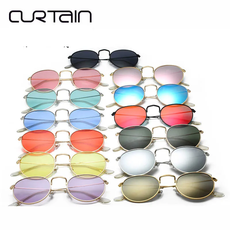 CURTAIN 2019 Sun Glasses Retro Small Metal Round Frame Colorful Sunglasses Summer Sun Glasses for Men Women UV400 gafas de sol
CURTAIN 2019 Sun Glasses Retro Small Metal Round Frame Colorful Sunglasses Summer Sun Glasses for Men Women UV400 gafas de sol