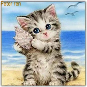 Peter ren Diamond painting cross stitch Crafts animal Full round\square diamond mosaic embroidery home decor "Kitten and Baker"
Peter ren Diamond painting cross stitch Crafts animal Full round\square diamond mosaic embroidery home decor "Kitten and Baker"