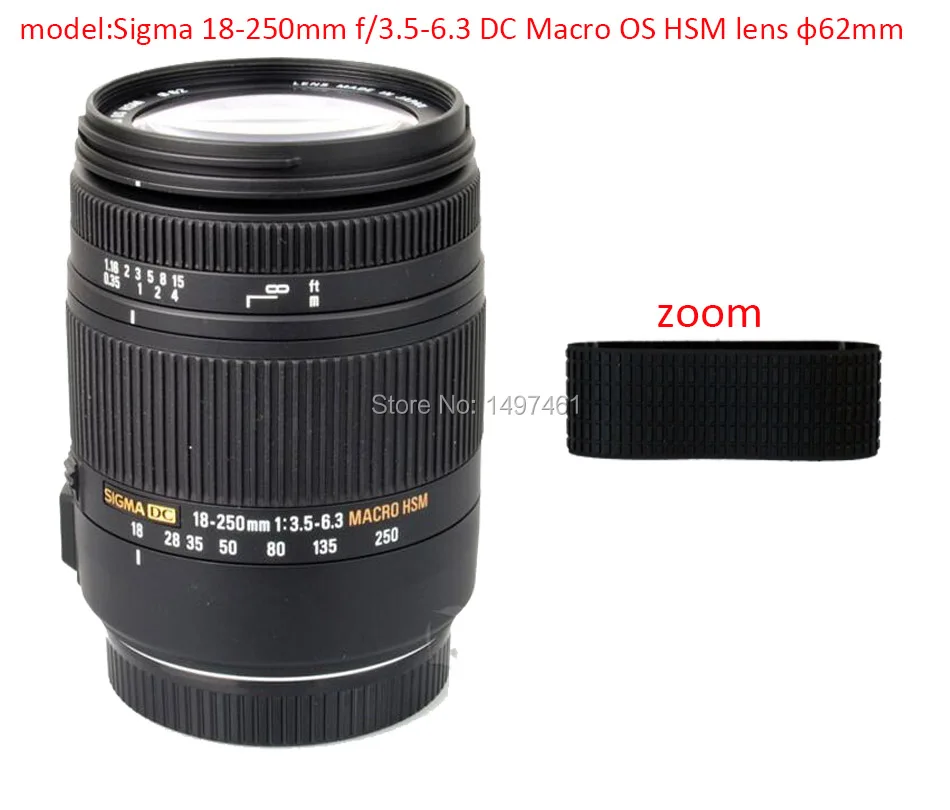 Lens Zoom Rubber Ring/Rubber Grip Repair Succedaneum For Sigma 18-250mm f/3.5-6.3 DC Macro OS HSM lens
Lens Zoom Rubber Ring/Rubber Grip Repair Succedaneum For Sigma 18-250mm f/3.5-6.3 DC Macro OS HSM lens