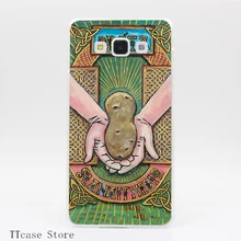 2754CA Potato Savior Transparent Hard Cover font b Case b font for Galaxy A3 A5 A7