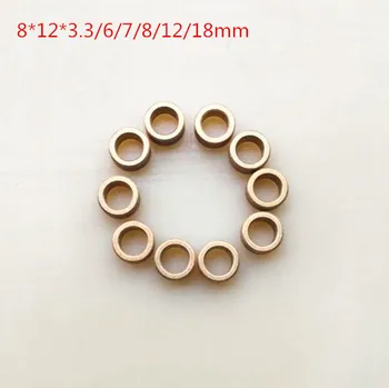 10pcs/lot Inner Hole:8mm Out Diameter:12mm brass Copper Base Bushing Guide Sleeve Precision Oil Bearing
10pcs/lot Inner Hole:8mm Out Diameter:12mm brass Copper Base Bushing Guide Sleeve Precision Oil Bearing