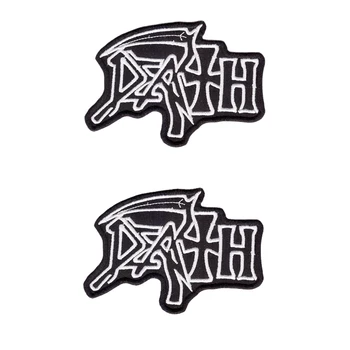 Factory outlet Cotton DEATH American Metal Band Logo Rock Music Patchwork Furniture Decoration Patch DIY Clothing patch 
Factory outlet Cotton DEATH American Metal Band Logo Rock Music Patchwork Furniture Decoration Patch DIY Clothing patch